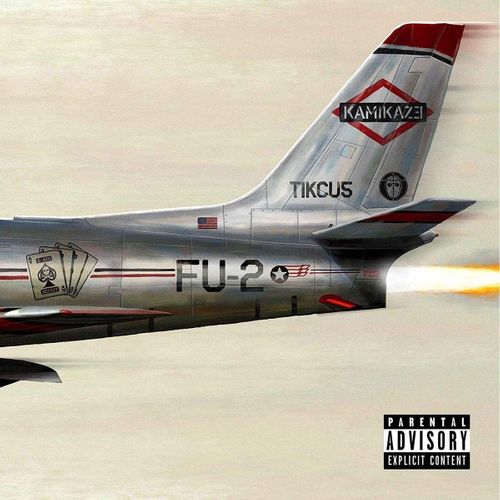 Album cover of "Eminem - Kamikaze"