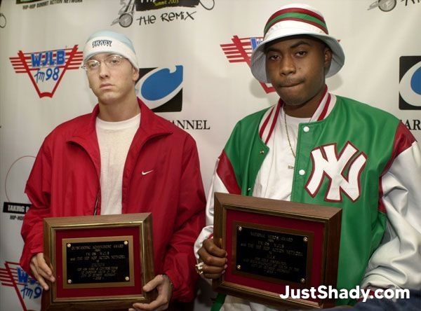 Eminem and Nas at the Detroit Hip-hop Summit 2003 004 | JustShady.com